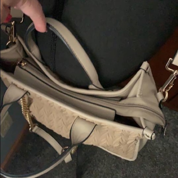 Womens Light Tan Evening Purse